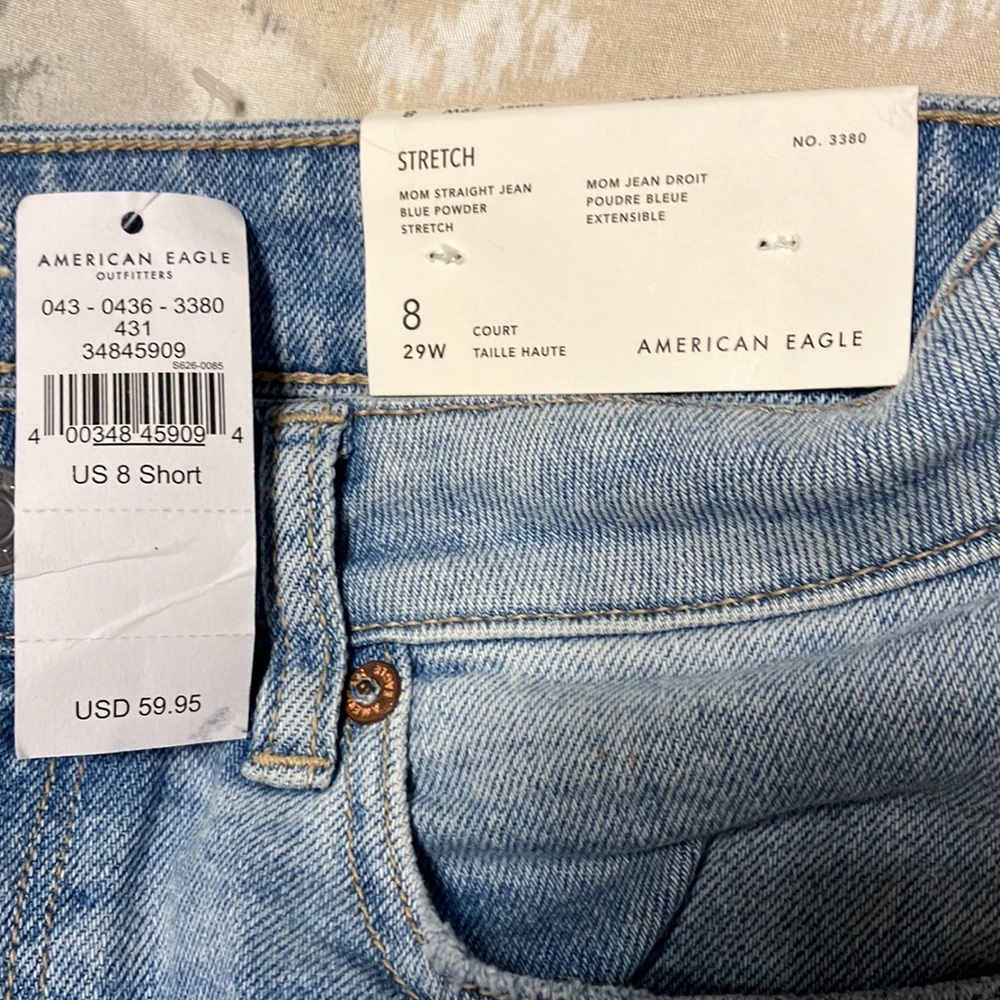 American Eagle Mom Straight Jeans - Picture 2 of 3